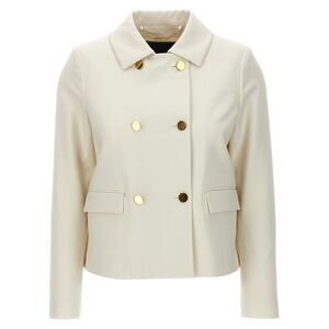 Kiton Women's Cropped Double-Breasted Jacket